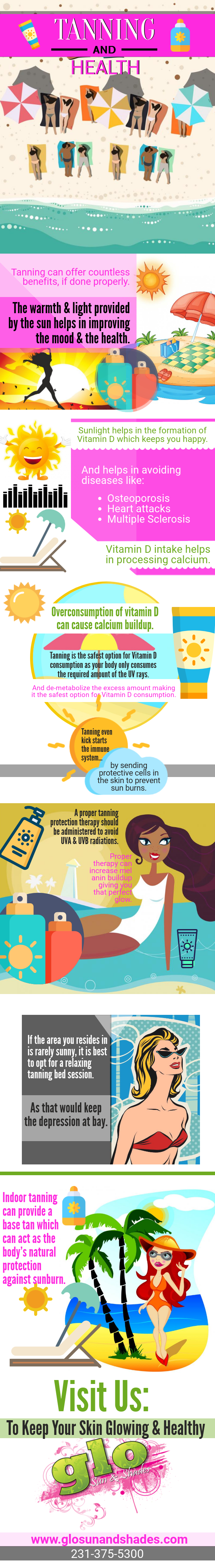 Tanning can offer countless benefits